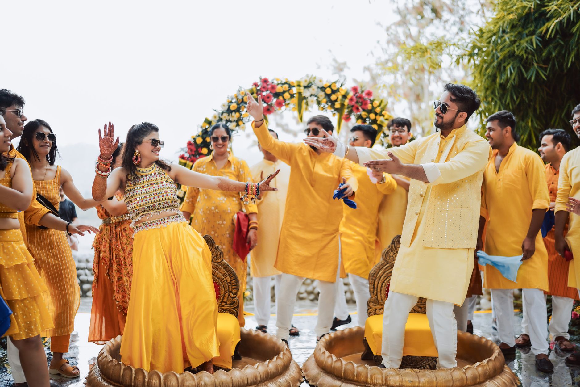 Sangeet dance celebration